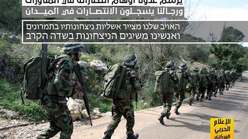 El enemigo dibuja ilusiones con las maniobras y nuestros combatientes logran victorias en el terreno Mensajes de advertencia al enemigo sionista desde Líbano y Palestina